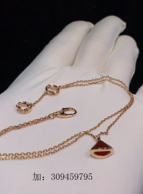 小众原创彩金不褪色首饰品红玉髓