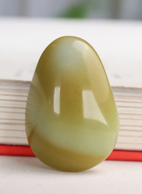 天然和田玉糖料原石手把件