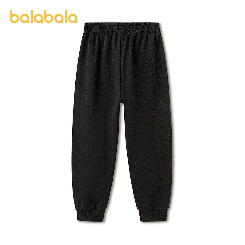 【balaOne】巴拉巴拉童装男童长裤儿童裤子2026新款春装束脚卫裤,淘宝优惠券,粉丝福利购,淘宝优惠卷
