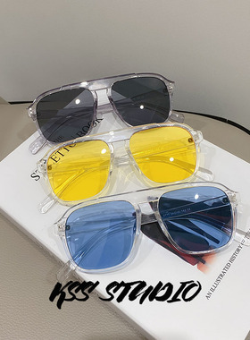 2020王俊凯演唱会同款防紫外线透明眼镜女显脸小可配近视眼睛男潮