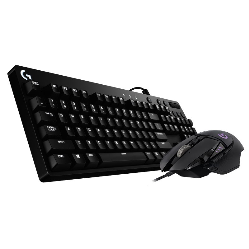 天猫十周年定制款 键盘鼠标套装 游戏机械键盘 G610 罗技 有线鼠标 G502 官方旗舰店罗技