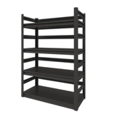 Простая многослойная книжная полка для школьников, современная и минималистичная система хранения, книжный шкаф