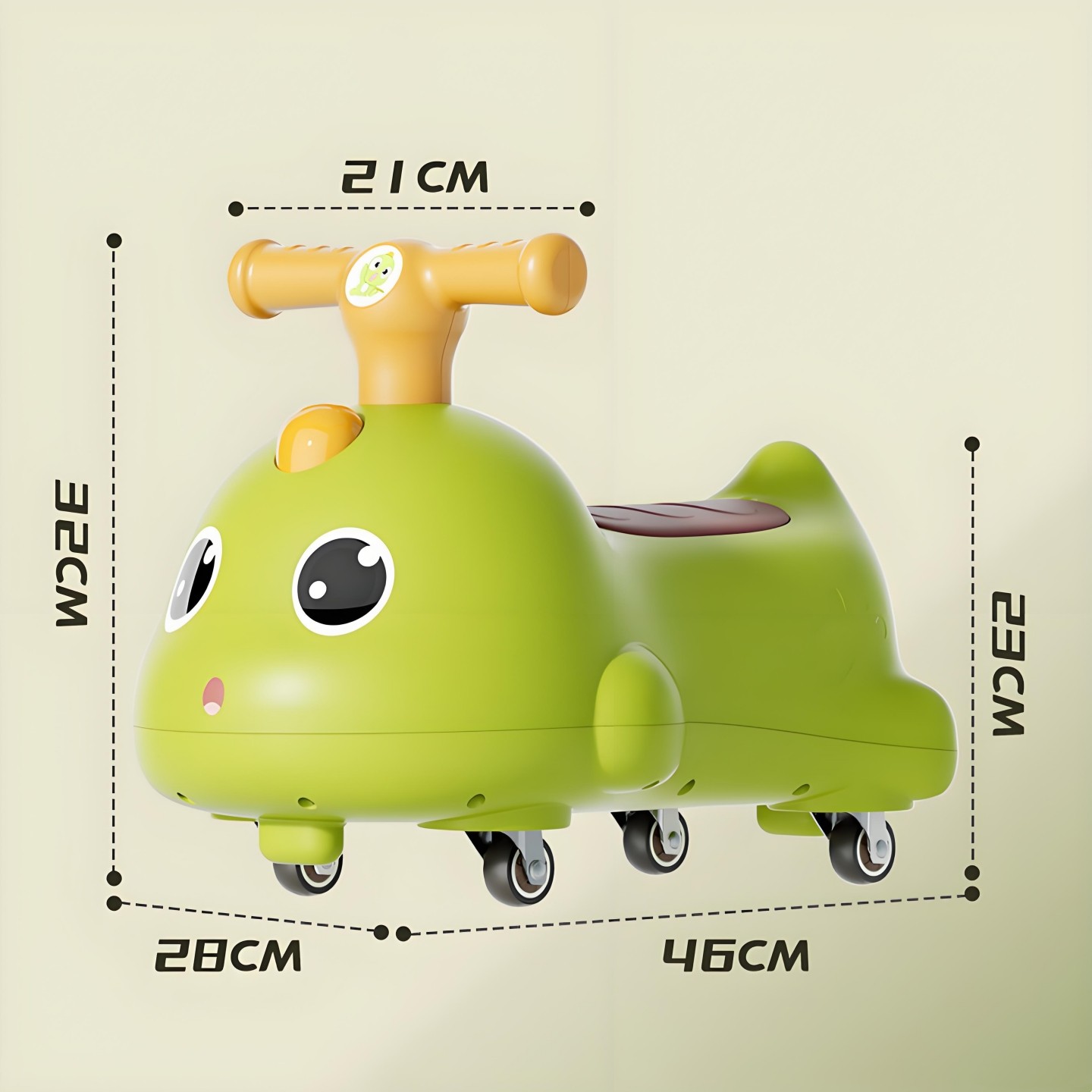 花生车扭扭车1-2儿童溜溜摇摇车小孩宝宝一周岁生日礼物玩具新款,淘宝优惠券,粉丝福利购,淘宝优惠卷