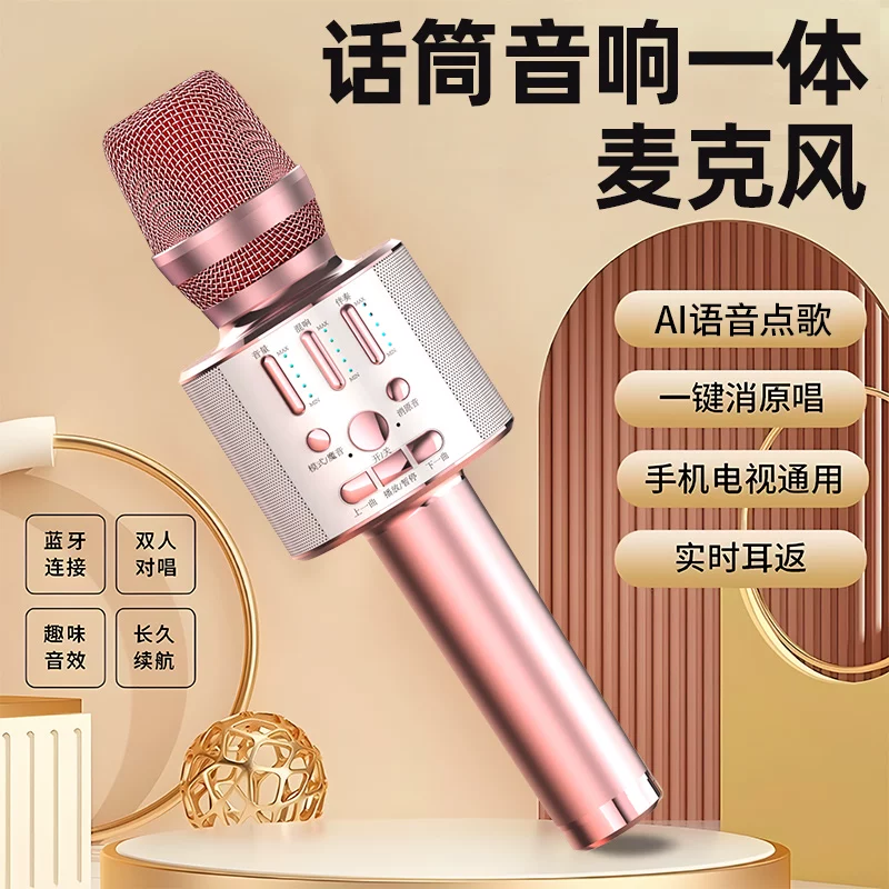 Microphone, wireless mobile phone, bluetooth