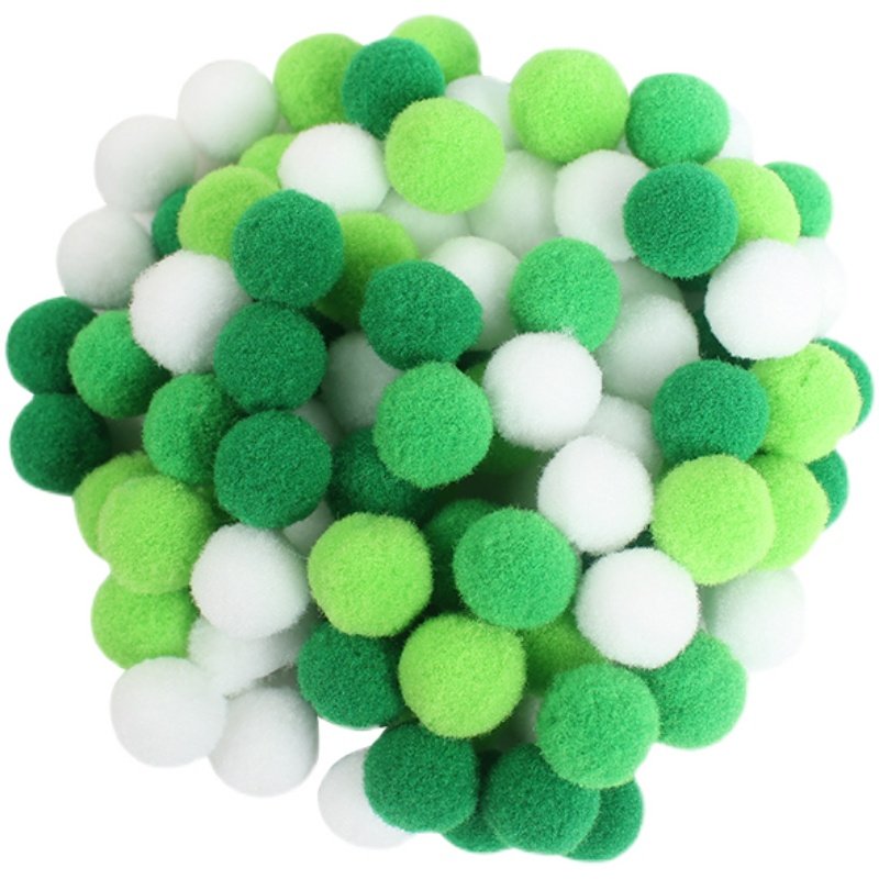 【买2送1】彩色高弹毛球diy毛绒球毛毛球儿童手工发饰装饰毛绒球,淘宝优惠券,粉丝福利购,淘宝优惠卷