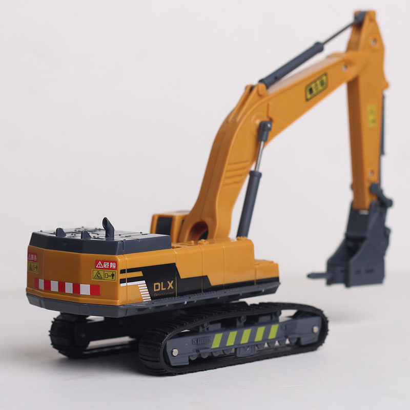 德立信儿童大号工程车模型男孩宝宝履带挖掘机抓木抓石破碎玩具车,淘宝优惠券,粉丝福利购,淘宝优惠卷