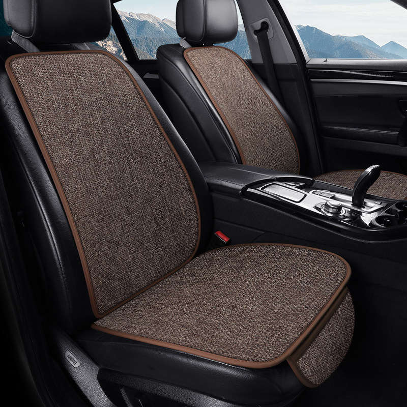 汽车用腰靠粗麻四季通用防滑加厚靠背单片小蛮腰座椅三件套护背垫,淘宝优惠券,粉丝福利购,淘宝优惠卷