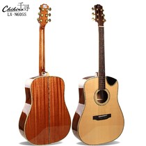 Thousand-Seeking Brand LX-N60SS Full Veneer Cloud Cedar Hearts 41 Inch Folk Songs Wood Guitar Men And Women Playing Musical Instruments