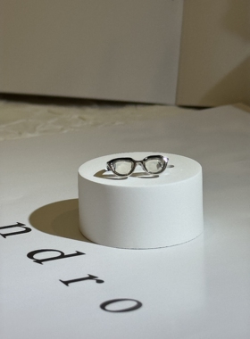 趣味墨镜开口戒指女轻奢高级感可调节独特眼镜食指戒潮酷个性指环