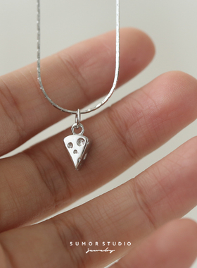 谁动了我的奶酪s925纯银项链