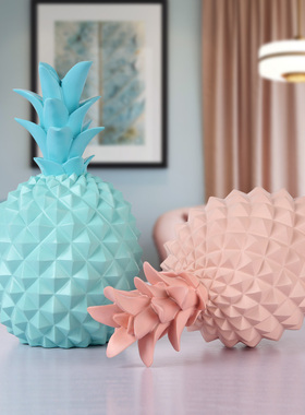 ins风超火存钱罐北欧菠萝个性