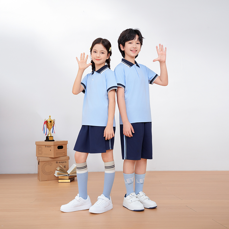 江西南昌市统一指定校服套装小学生春夏秋冬季装新冲锋衣儿童班服 - 图2