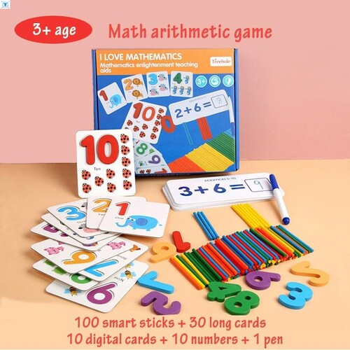 Montessori Toys For Kids English Spell Words Math - 图0