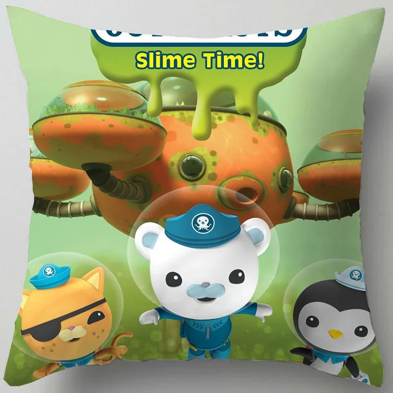 45CM The Octonauts Cartoon Children Pillow Case Cute Anime T - 图0