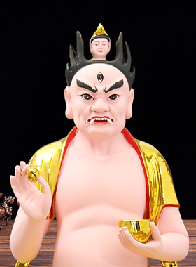 华音殿树脂玻璃钢佛像面燃大士像