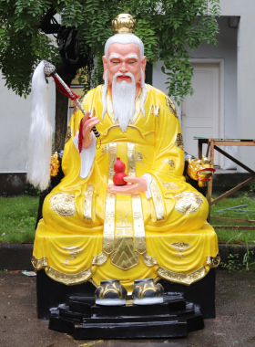 华音殿三清道祖太上老君神像