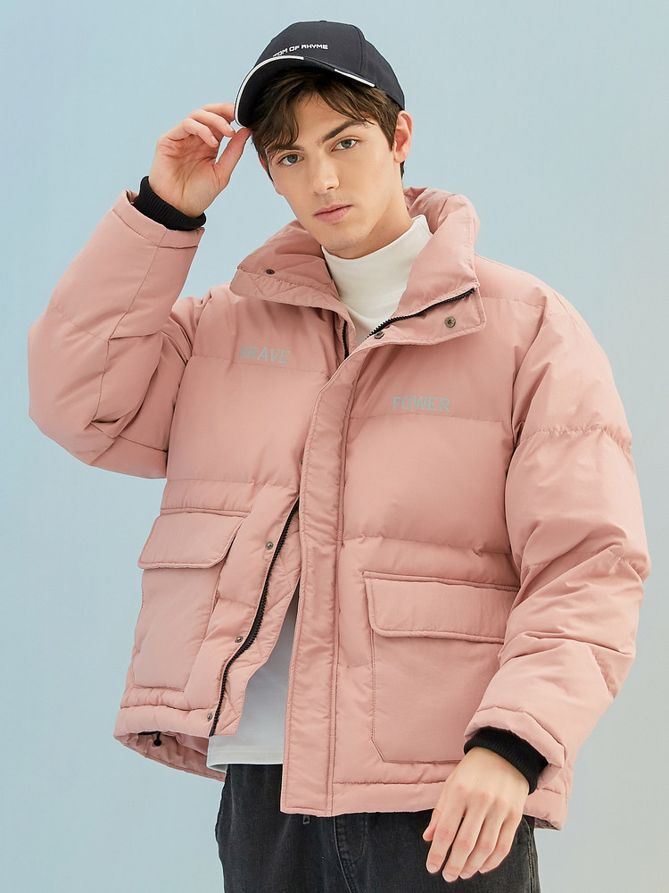 美特斯邦威男短款新款冬季面包服 美特斯邦威四禧棉衣