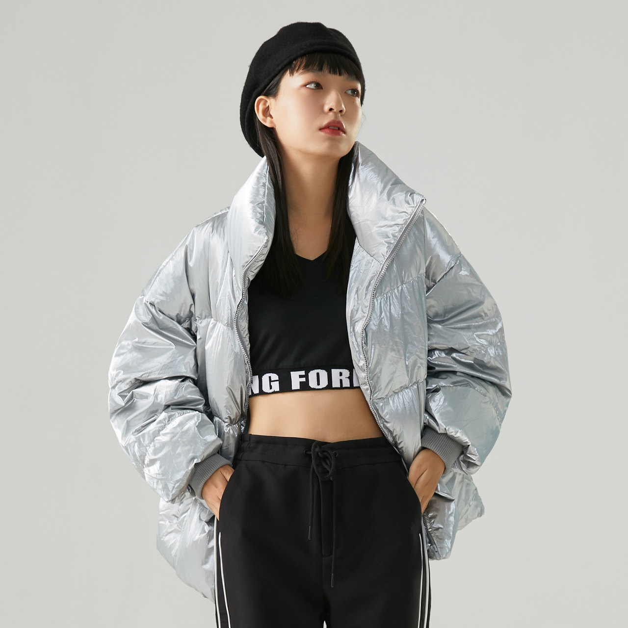 美特斯邦威短款2020冬季潮牌羽绒服 美特斯邦威四禧羽绒服