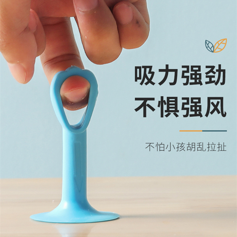 防撞门挡免打孔门把手静音门吸卫生间吸墙硅胶门阻新款入户门软胶 - 图3