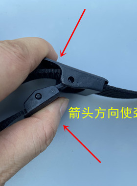 帆布腰带头尼龙皮带扣头自动扣子塑料头扣休闲牛仔裤带DIY配件3.8