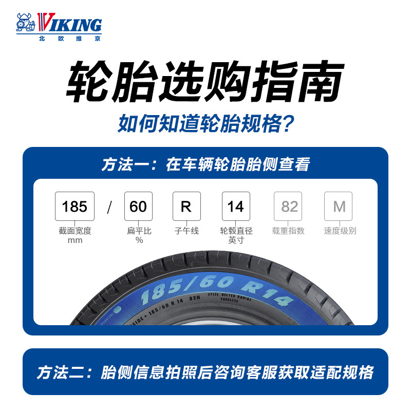 北欧维京轮胎195/65R15 91V CT6适配大众朗逸、宝来，福特福克斯 - 图0