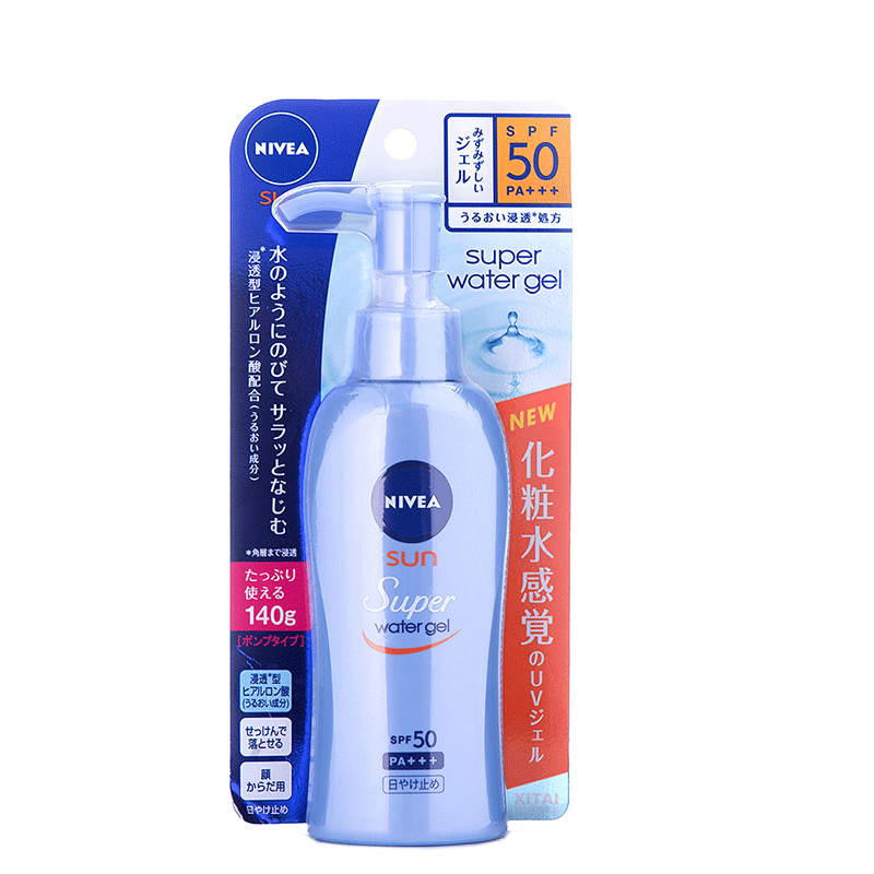 SPF50 140g 美白保湿隔离清爽乳液喱 Nivea 妮维雅日本防晒霜 SPF50 140g 美白保湿隔离清爽乳液喱 Nivea 妮维雅日本防晒霜