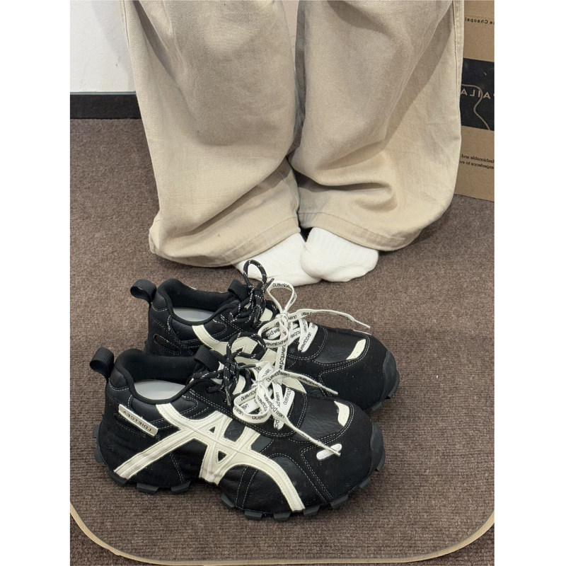 小众复古老爹鞋女2025新款秋冬小个子增高厚底时尚百搭休闲运动鞋,淘宝优惠券,粉丝福利购,淘宝优惠卷