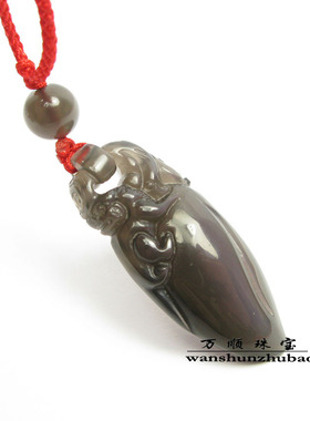 黑曜石貔貅福禄寿礼品生日吊坠