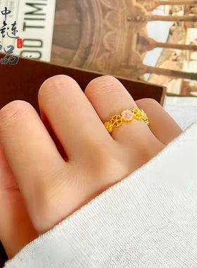 不掉色【金店同款】高保色珐琅