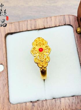 【不掉色】金店同款高保色古法