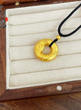 越南沙金不掉色高保色古法龙凤