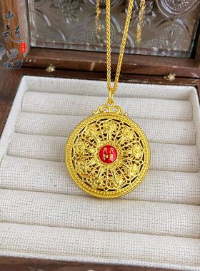 古法镀金久不掉色金店同款高保色