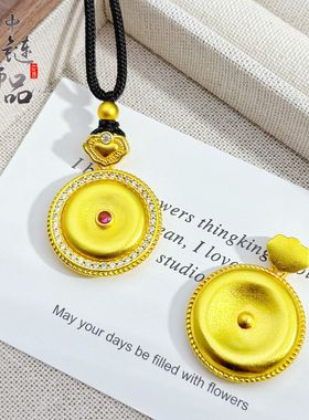 古法镀金久不掉色金店同款沙金