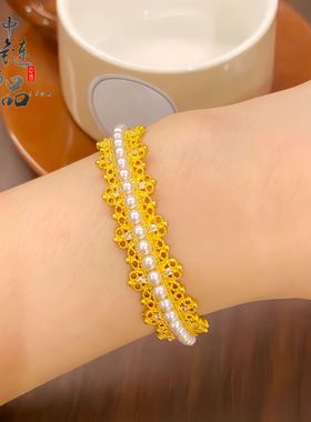 古法镀金久不掉色同款高保色沙金