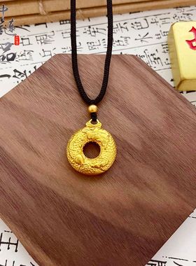 古法镀金久不掉色金店同款沙金