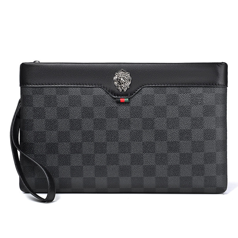 新款头层牛皮手拿包男真皮手包钱包欧美时尚手拎包商务休闲信封包,淘宝优惠券,粉丝福利购,淘宝优惠卷