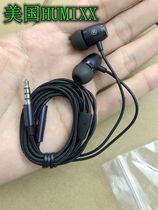 USA HUMIXX Original Fitted Ear Headphones Microphone Headphones 3 5MM Android Apple Foreign Trade Stock