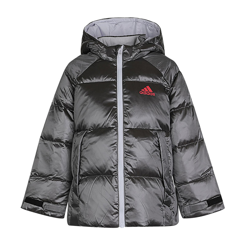 Adidas/阿迪达斯正品冬新加厚保暖儿童舒适运动羽绒服GG3619 - 图3
