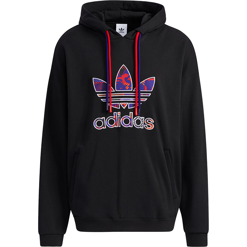 Adidas/阿迪达斯正品三叶草新款男子休闲运动套头衫卫衣 GP1865-图3