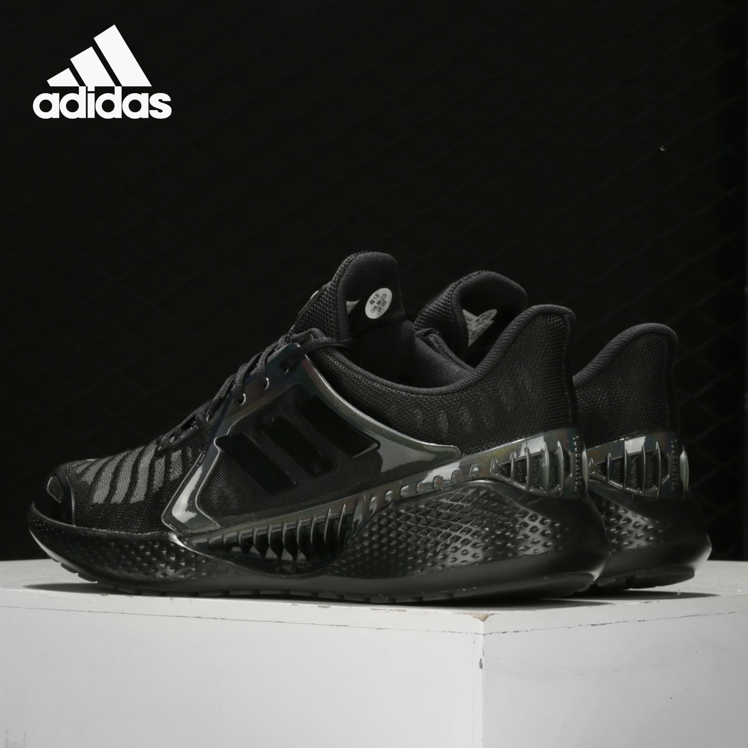 Adidas/阿迪达斯正品CLIMACOOL清风系列男女低帮跑步运动鞋EG1122 - 图1