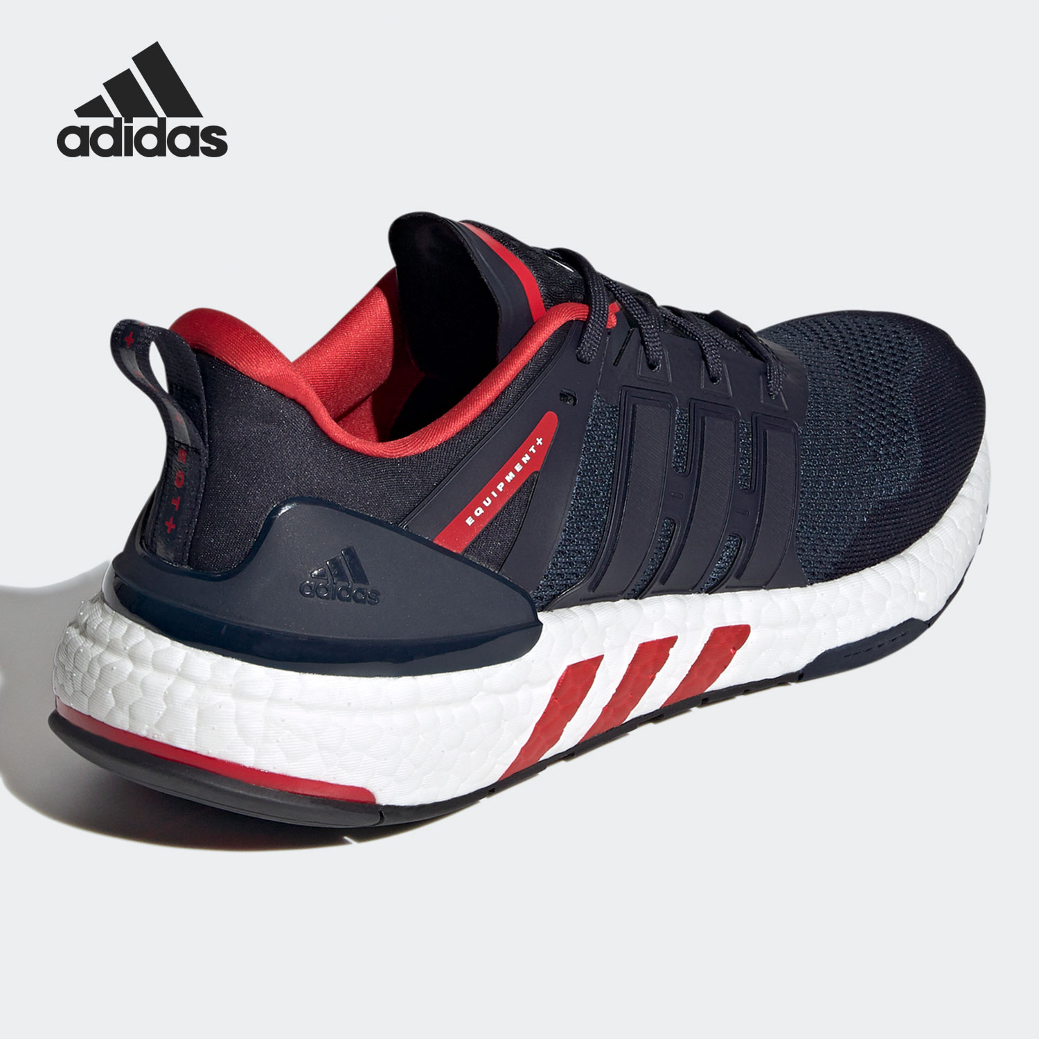 Adidas/阿迪达斯正品 EQUIPMENT+男女减震透气运动跑步鞋 H02755-图1