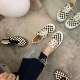 Шахматы на платформе, тканевая обувь для отдыха, лоферы, кроссовки