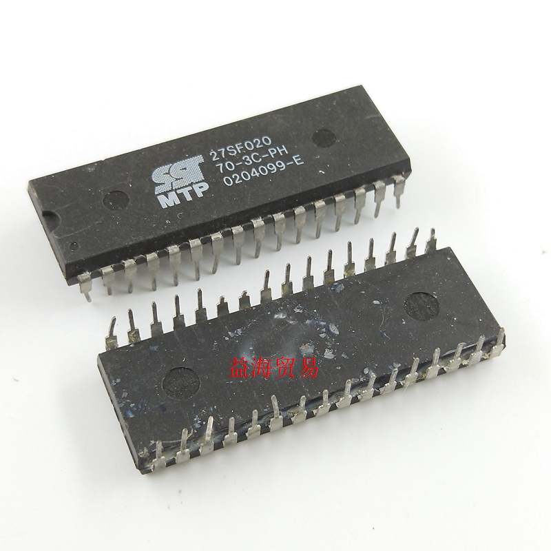 27SF020 芯片 DIP32 实图 29F002MB-70 直插三十二脚 29F002-70 - 图0