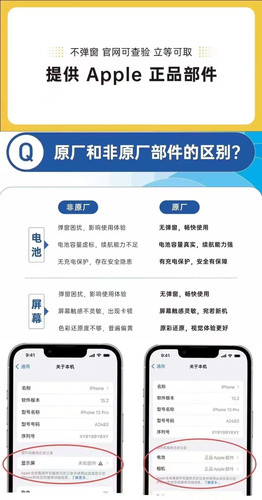 维修原装拆机屏13/14/15/14P/13P/13PM/15PM小漏液小踩点屏幕总成 - 图2