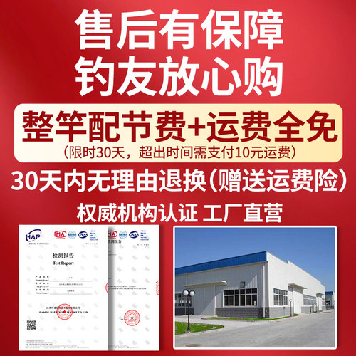 狼王龙魂海竿海杆套装远投海钓鱼竿特价甩竿抛竿超硬单竿裸竿全套 - 图3