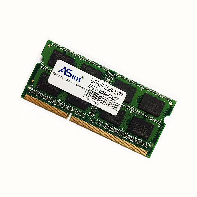 包邮 Asint/昱联2G DDR3 1333笔记本内存条 三代2gb兼容1066内存 - 图1