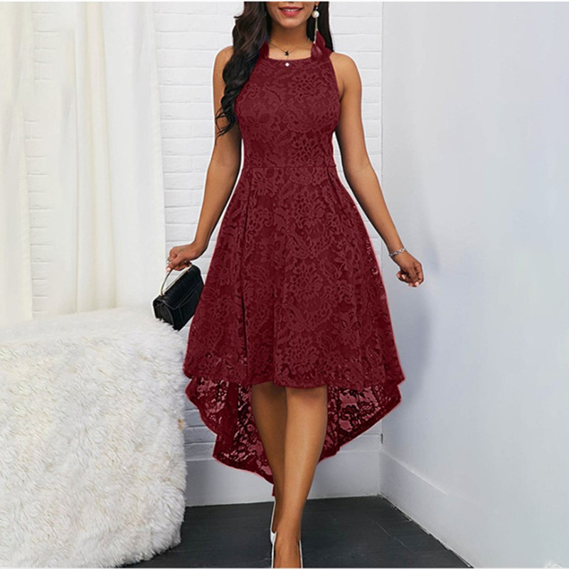 S-5XL women dinner dresses party ladies evening gown skirt-图1