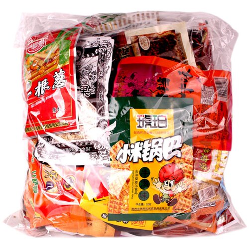 708090后童年经典怀旧零食小卖部小吃休闲辣条膨化食品大礼包女生 - 图3