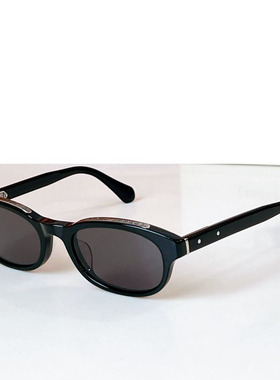 椭圆复古风遮阳墨镜男女款网红风