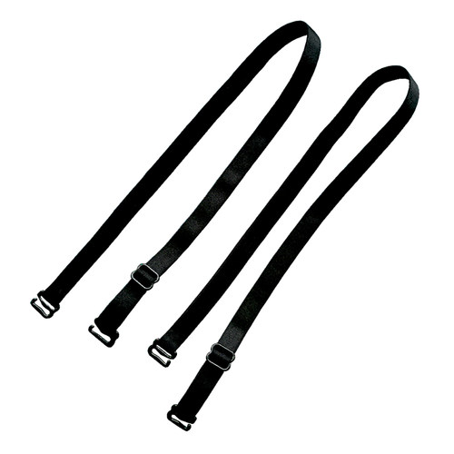 内衣肩带可外露替换交叉美背文胸带子透明隐形抹胸小挂钩挂脖吊带 - 图3